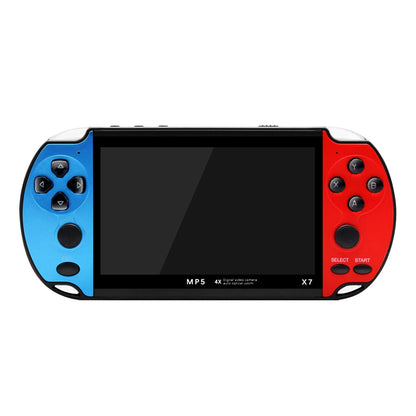 X7 4.3-Inch Handheld Game Console with IPS Screen - Enjoy Over 10,000 Built-In Games for GBA, GBC, NES and More!